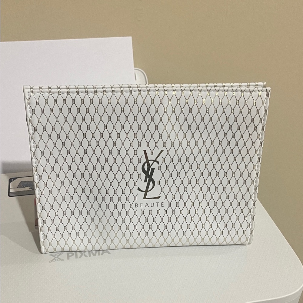 YSL NWOT Cosmetic Bag